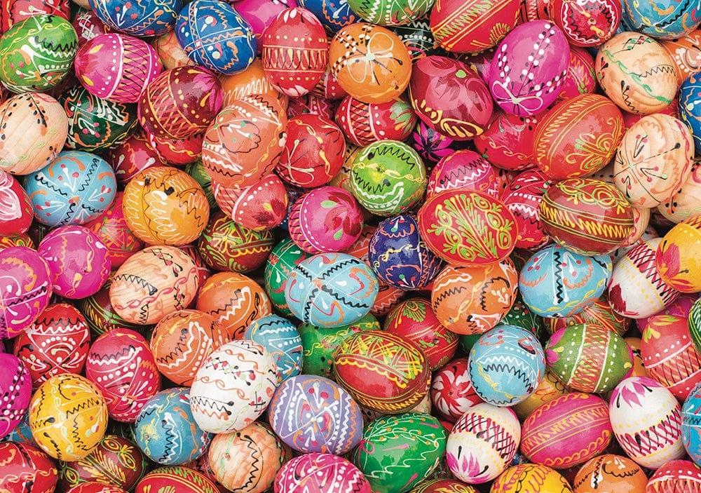 Oeufs colorés (500 pcs) CASSE-TÊTE - 400 - 550 morceaux