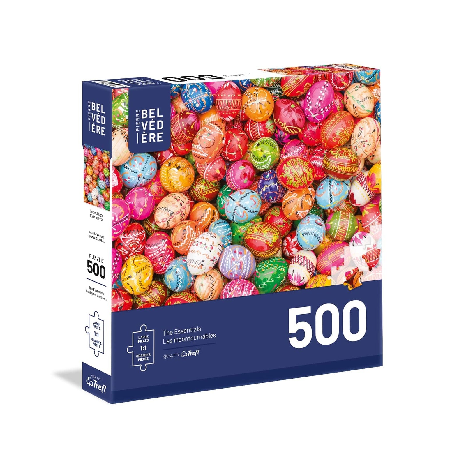 Oeufs colorés (500 pcs) CASSE-TÊTE - 400 - 550 morceaux