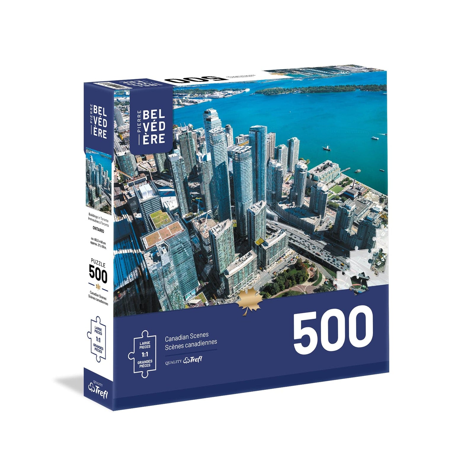 Ontario buildings à Toronto (gp) (500 pcs) CASSE-TÊTE - 400 - 550 morceaux