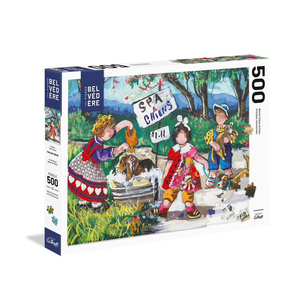 P. Paquin - Spa à chiens (500 pcs) CASSE-TÊTE - 400 - 550 morceaux