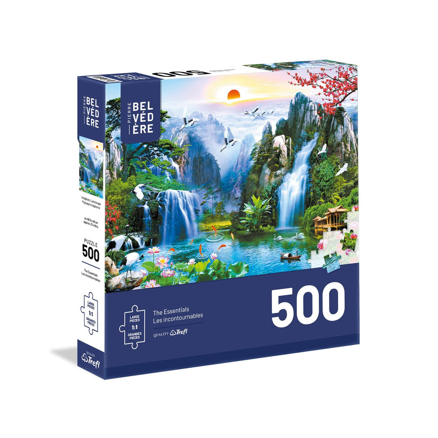 Paysage imaginaire (gp) (500 pcs) CASSE-TÊTE - 400 - 550 morceaux
