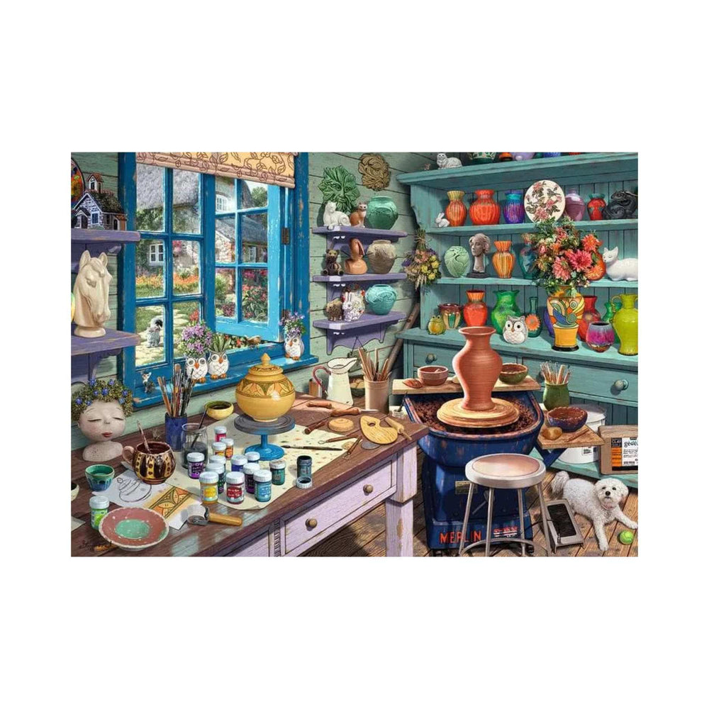 Pottery Studio Sanctuary (500 pcs) CASSE-TÊTE - 400 - 550 morceaux