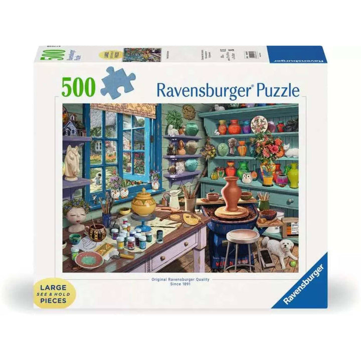 Pottery Studio Sanctuary (500 pcs) CASSE-TÊTE - 400 - 550 morceaux