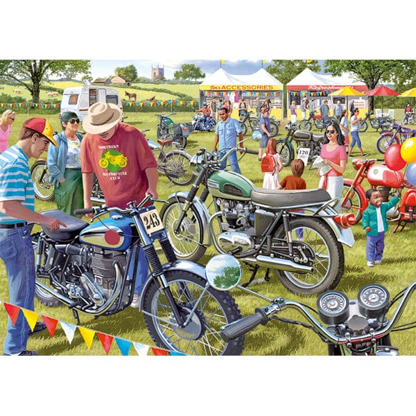 Puzzle 2 x 500 : The Motorcycle Show CASSE-TÊTE - 400 - 550 morceaux