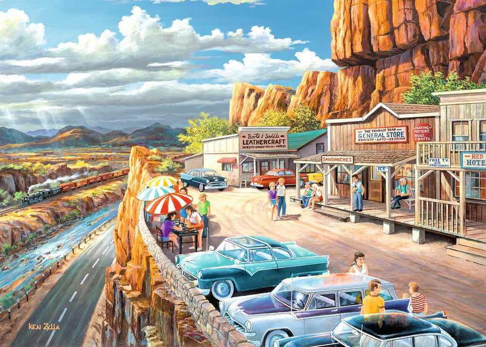 Puzzle 500: Scenic Overlook CASSE-TÊTE - 400 - 550 morceaux