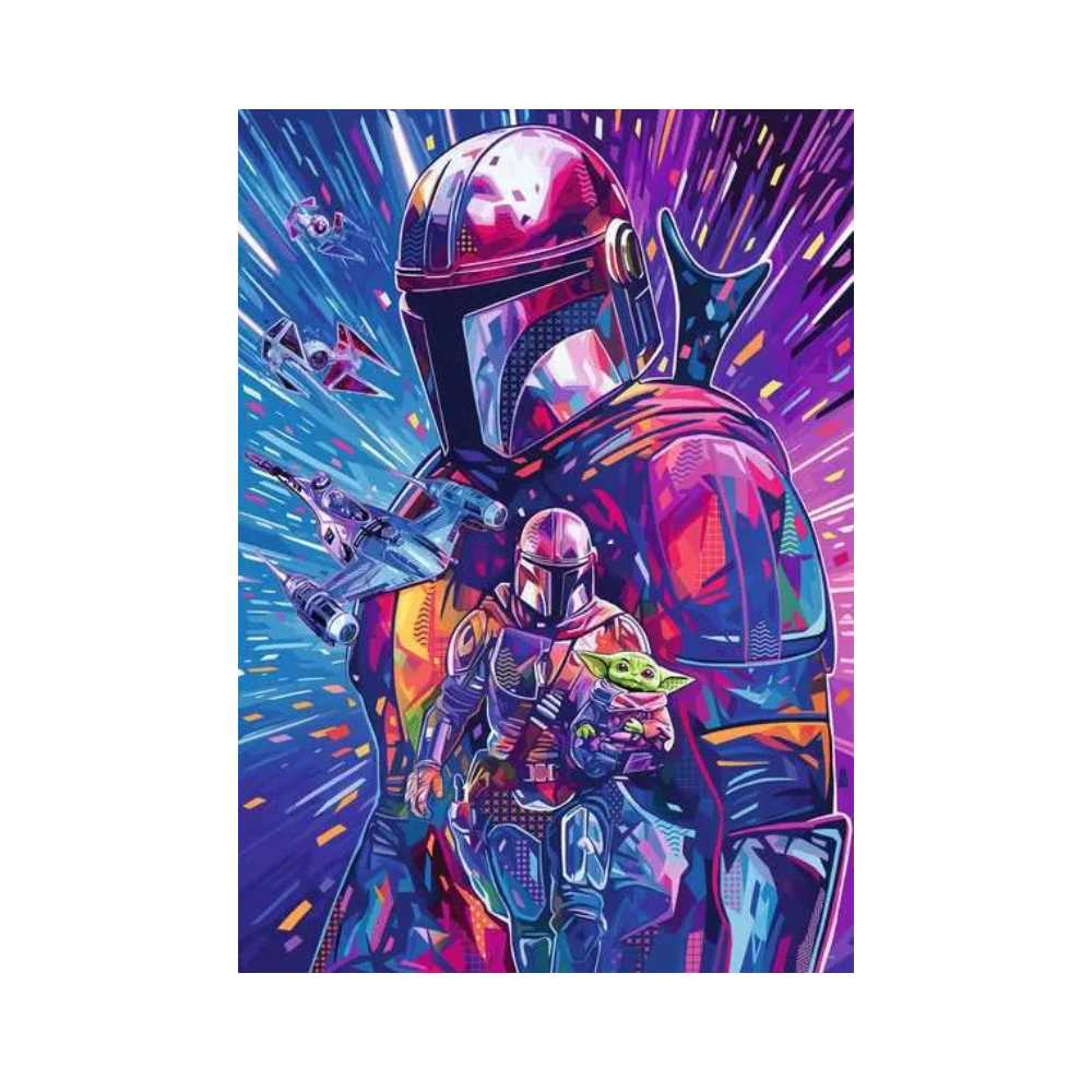 Star Wars: The Mandalorian 500 pc Large (500 pcs) CASSE-TÊTE - 400 - 550 morceaux