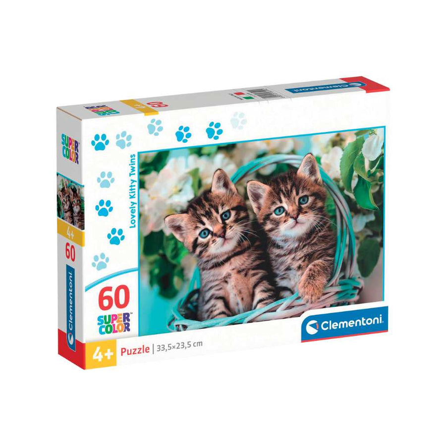 Adorables chatons (60 pcs) CASSE-TÊTE - 50 - 99 morceaux