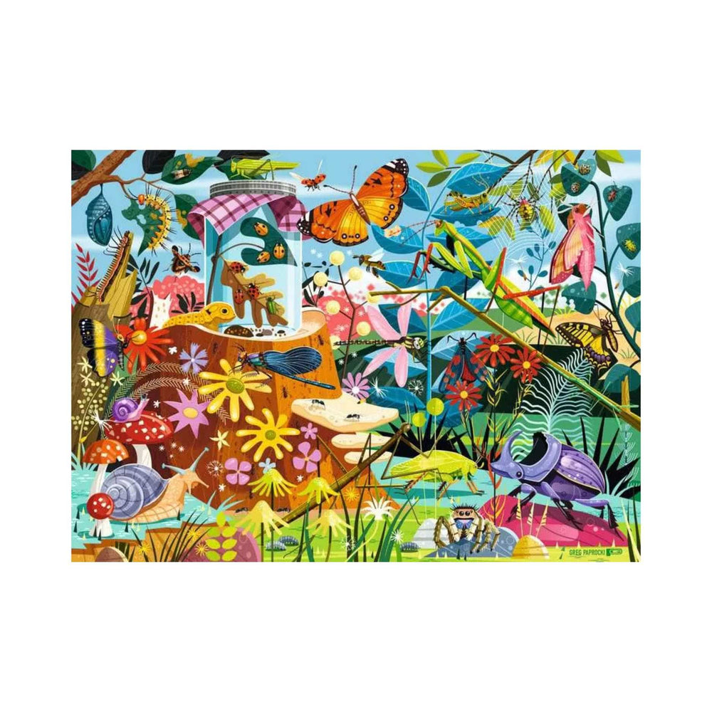 Backyard Bug World (60 pcs) CASSE-TÊTE - 50 - 99 morceaux