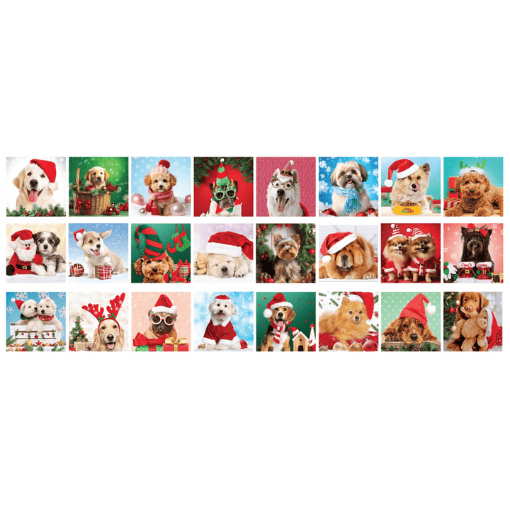 Christmas Paws - Advent Calendar (24x50 pcs) CASSE-TÊTE - 50 - 99 morceaux