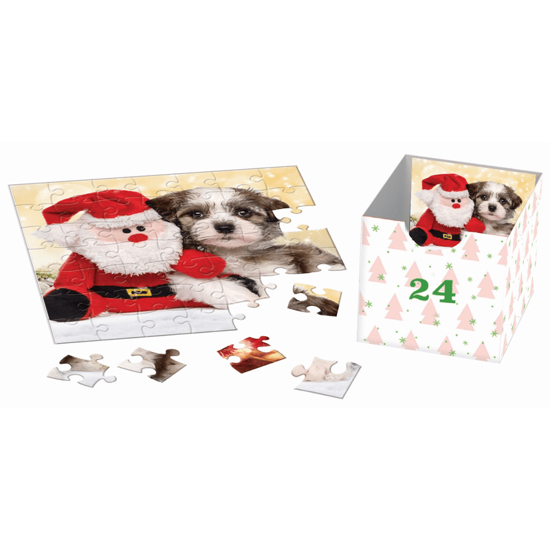 Christmas Paws - Advent Calendar (24x50 pcs) CASSE-TÊTE - 50 - 99 morceaux