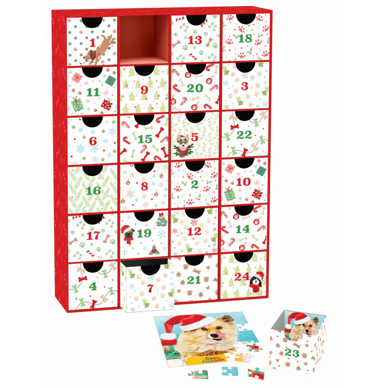 Christmas Paws - Advent Calendar (24x50 pcs) CASSE-TÊTE - 50 - 99 morceaux