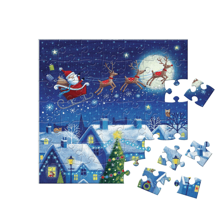 Christmas Town - Advent Calendar (24x50 pcs) CASSE-TÊTE - 50 - 99 morceaux