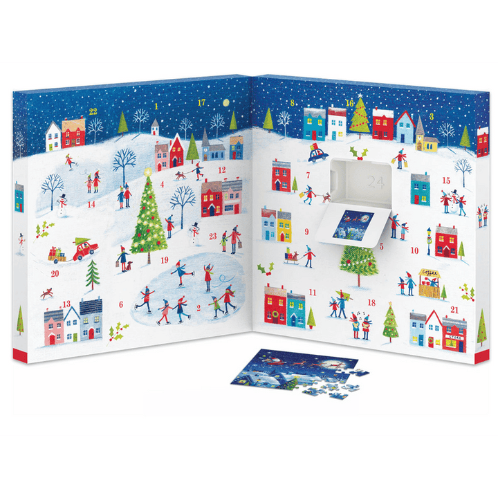 Christmas Town - Advent Calendar (24x50 pcs) CASSE-TÊTE - 50 - 99 morceaux