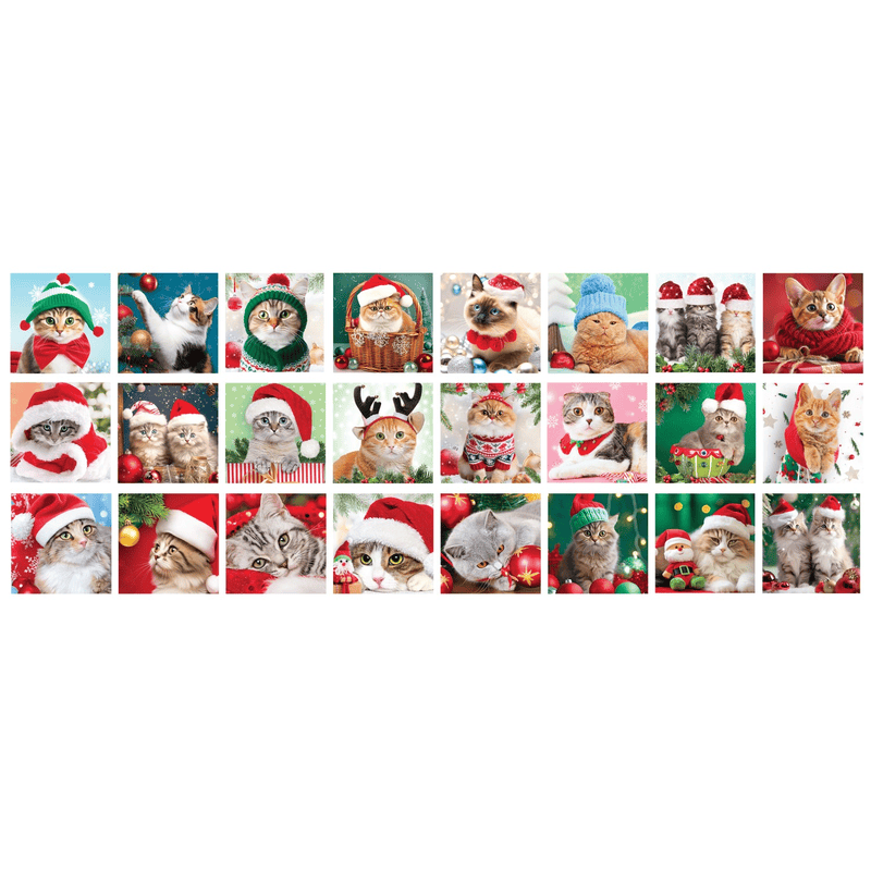 Christmas Whiskers - Advent Calendar (24x50 pcs) CASSE-TÊTE - 50 - 99 morceaux