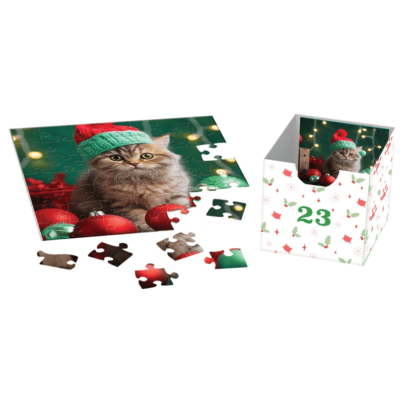 Christmas Whiskers - Advent Calendar (24x50 pcs) CASSE-TÊTE - 50 - 99 morceaux