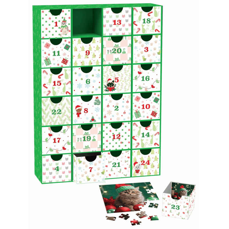Christmas Whiskers - Advent Calendar (24x50 pcs) CASSE-TÊTE - 50 - 99 morceaux