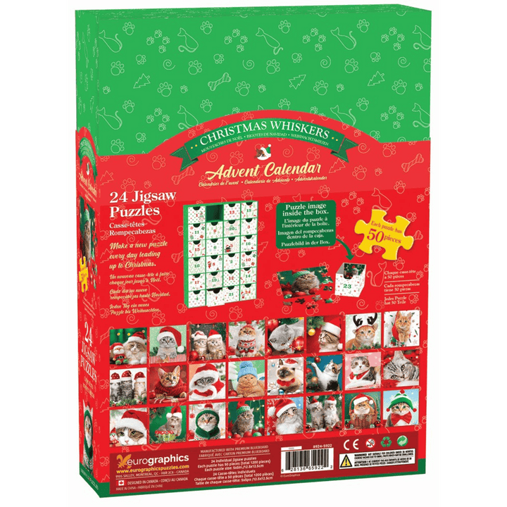 Christmas Whiskers - Advent Calendar (24x50 pcs) CASSE-TÊTE - 50 - 99 morceaux