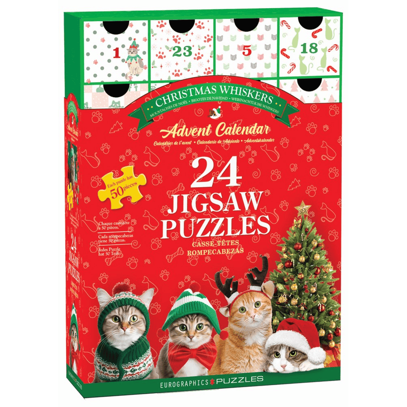 Christmas Whiskers - Advent Calendar (24x50 pcs) CASSE-TÊTE - 50 - 99 morceaux