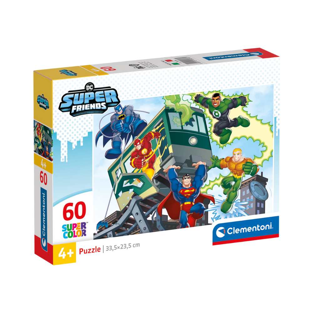 DC Comics - Super Friends (60 pcs) CASSE-TÊTE - 50 - 99 morceaux