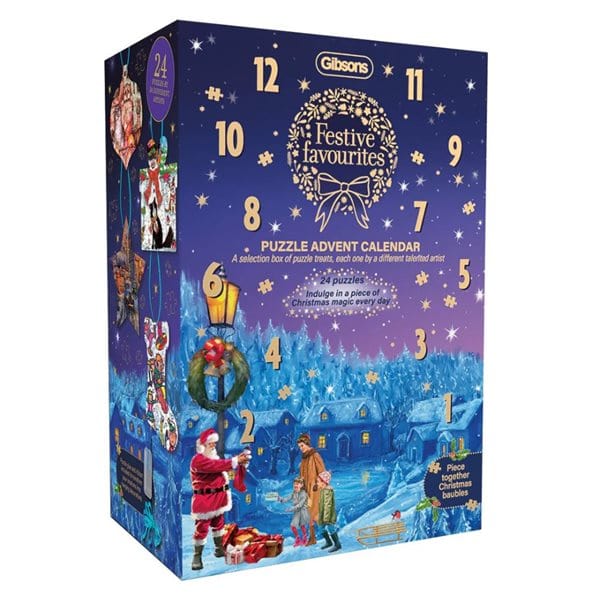 Festive Favourites Advent Calendar | Calendrier de l'avent (24 x 50 pcs) CASSE-TÊTE - 50 - 99 morceaux
