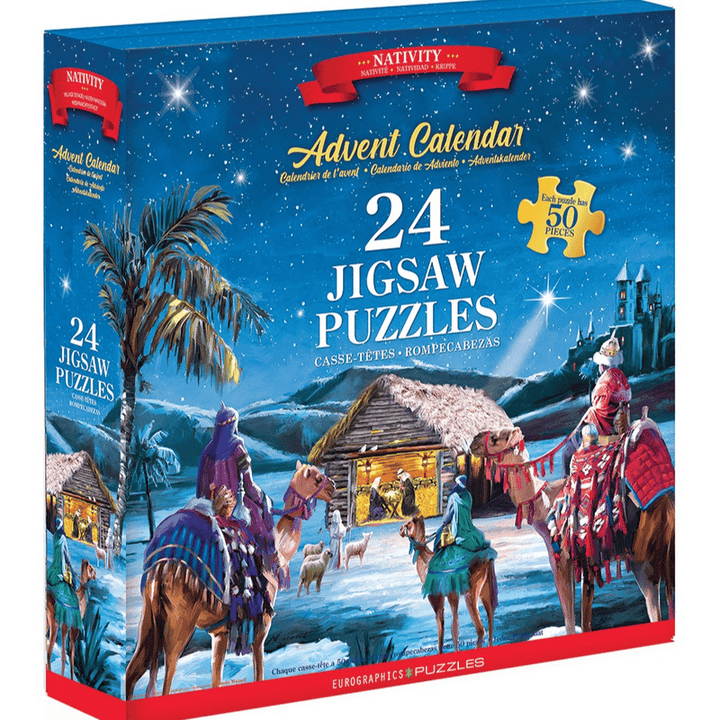Nativity - Advent Calendar (24x50 pcs) CASSE-TÊTE - 50 - 99 morceaux