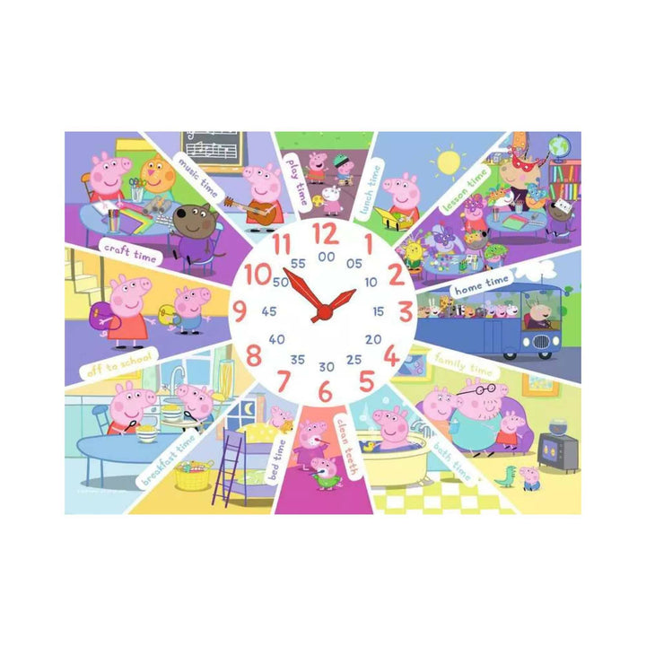 Peppa Pig Tell the Time (60 pcs) CASSE-TÊTE - 50 - 99 morceaux