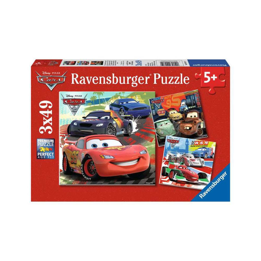 Puzzle 3 x 49: Course autour du monde CASSE-TÊTE - 50 - 99 morceaux
