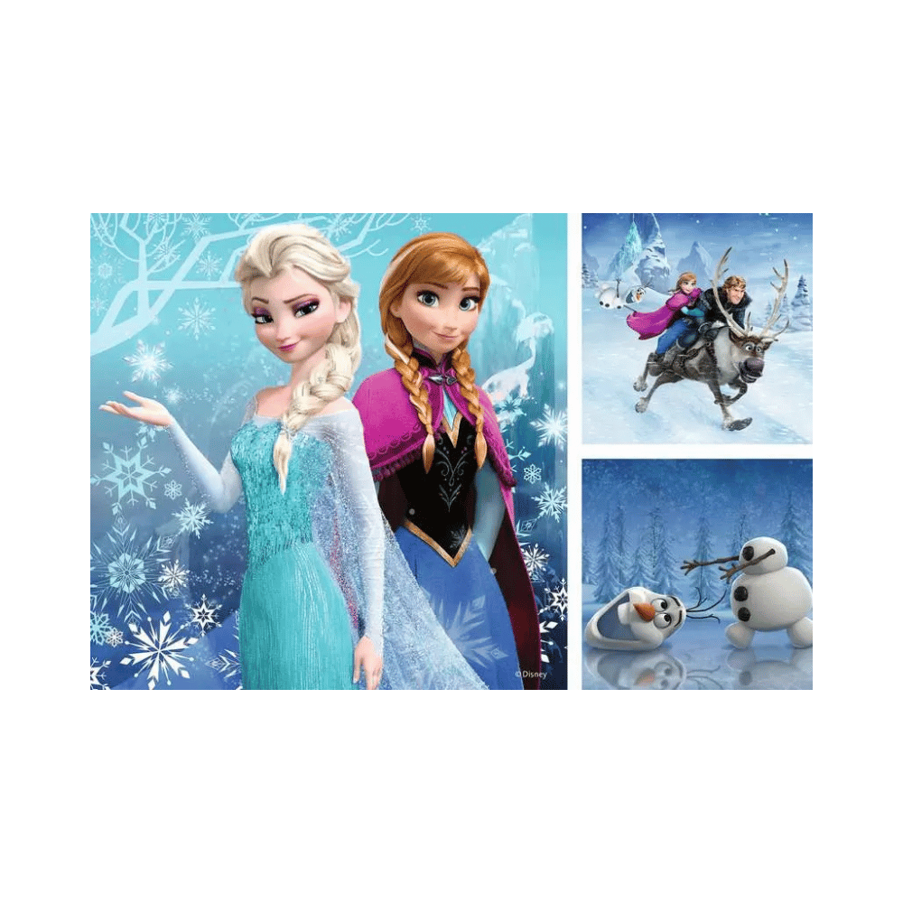 Puzzle 3 x 49: Winter Adventures CASSE-TÊTE - 50 - 99 morceaux