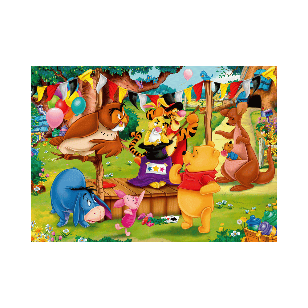 Puzzle 60: Winnie the Pooh - Magic Show CASSE-TÊTE - 50 - 99 morceaux