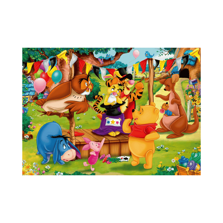 Puzzle 60: Winnie the Pooh - Magic Show CASSE-TÊTE - 50 - 99 morceaux