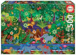 Casse-tête 500 pièces - Jungle CASSE-TÊTE - 400 - 550 morceaux