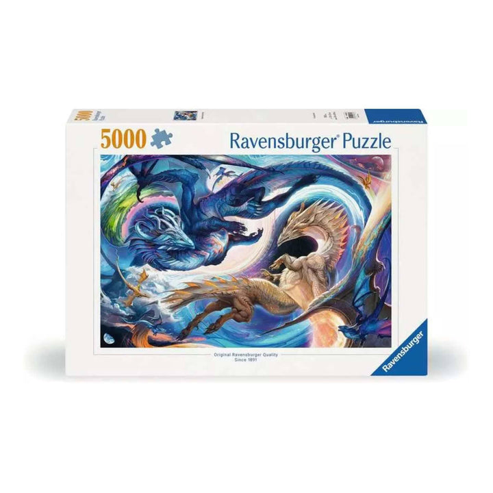 Dragon Day and Night (5000 pcs) CASSE-TÊTE - 5000 morceaux
