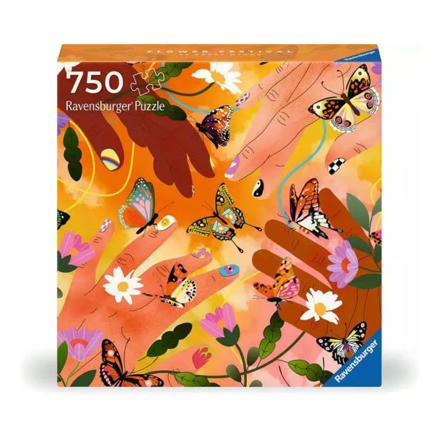 Art&Soul: Flower Festival (750 pcs) CASSE-TÊTE - 600 - 900 morceaux