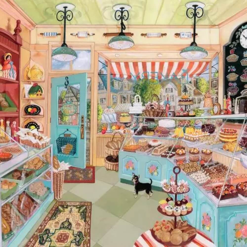 Corner Bakery 750 pc Large Format CASSE-TÊTE - 600 - 900 morceaux