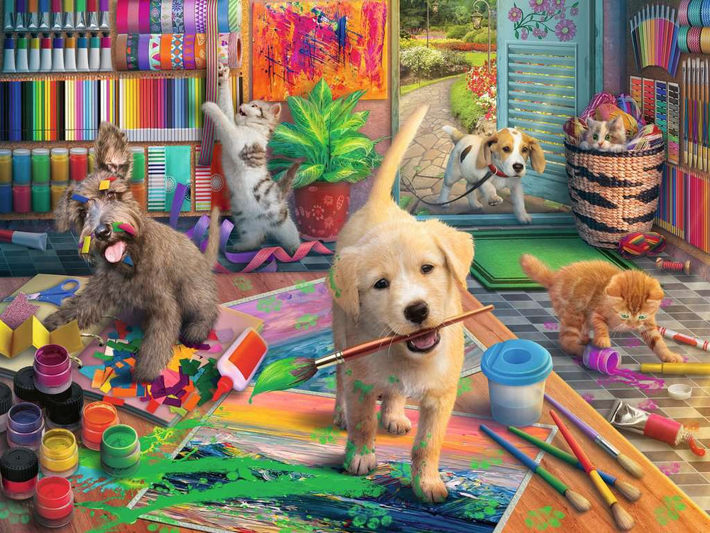 Puzzle 750: Cute Crafters CASSE-TÊTE - 600 - 900 morceaux