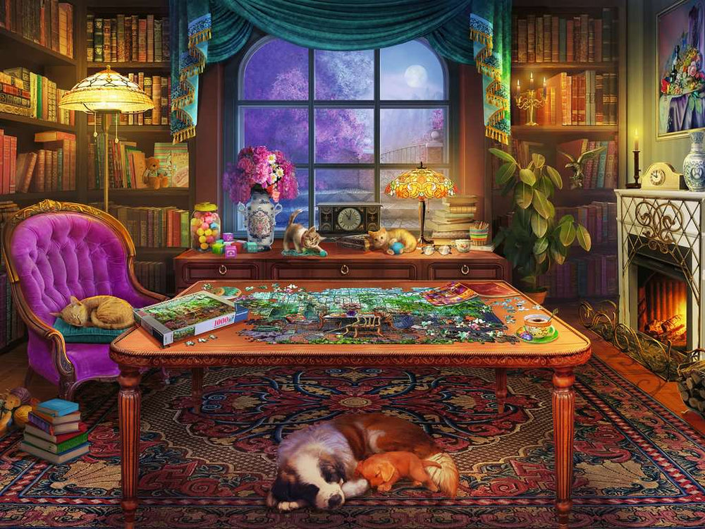 Puzzle 750: La pièce du puzzleur CASSE-TÊTE - 600 - 900 morceaux