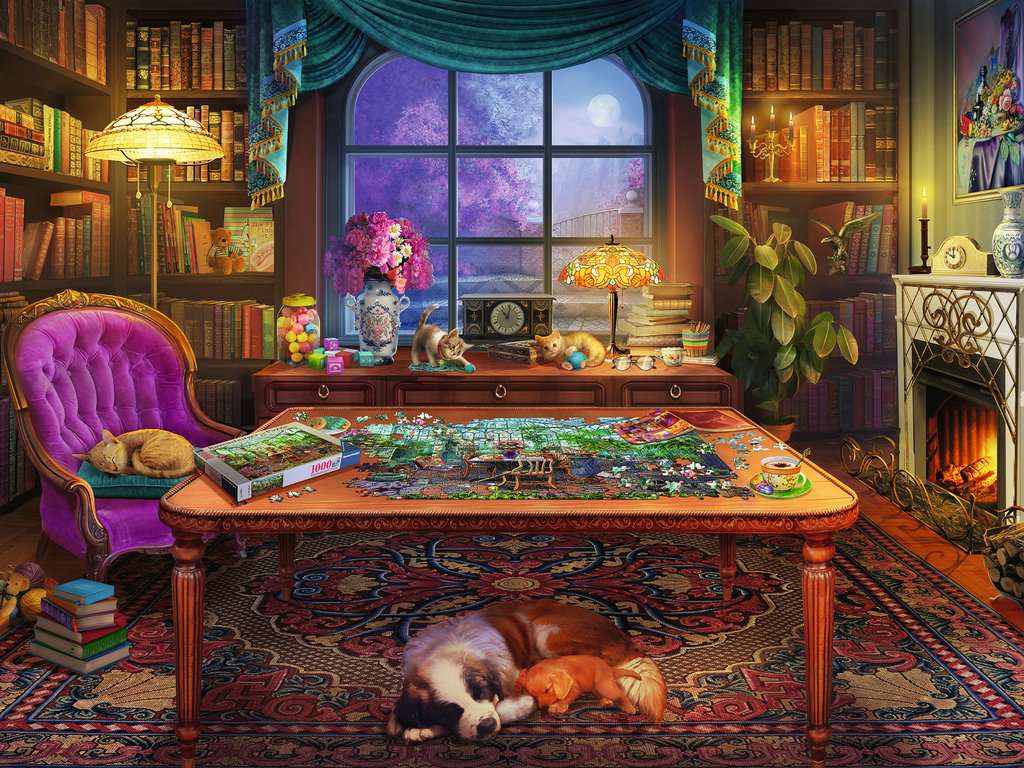 Puzzle 750: La pièce du puzzleur CASSE-TÊTE - 600 - 900 morceaux