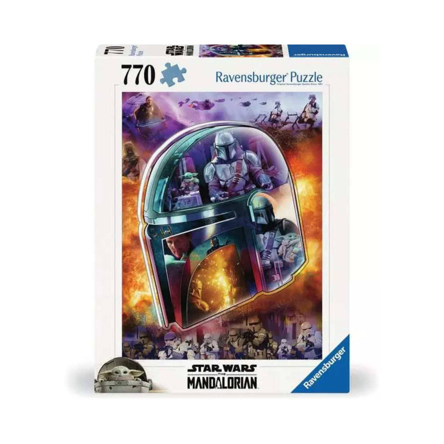 Star Wars: The Mandalorian: Helmet Shaped (770 pcs) CASSE-TÊTE - 600 - 900 morceaux