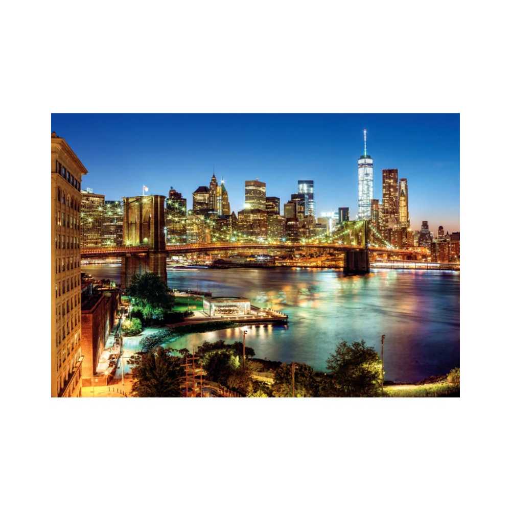 Lumière du pont de Brooklyn (6000 pcs) CASSE-TÊTE - 6000 morceaux