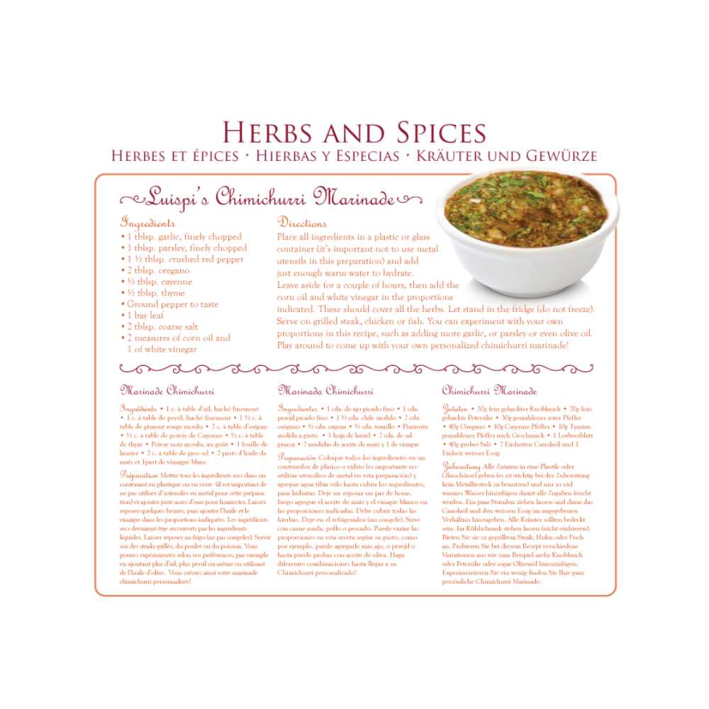 Herbes et épices (Puzzle 1000 pcs) CASSE-TÊTE