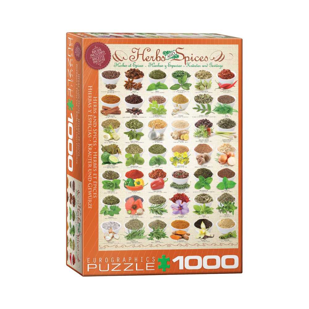Herbes et épices (Puzzle 1000 pcs) CASSE-TÊTE