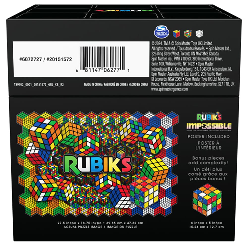 Casse-tête Impossible Rubiks - Puzzle lenticulaire (604 pcs) CASSE-TÊTE - 600 - 900 morceaux