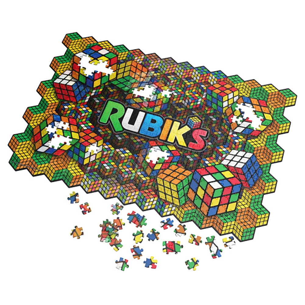 Casse-tête Impossible Rubiks - Puzzle lenticulaire (604 pcs) CASSE-TÊTE - 600 - 900 morceaux