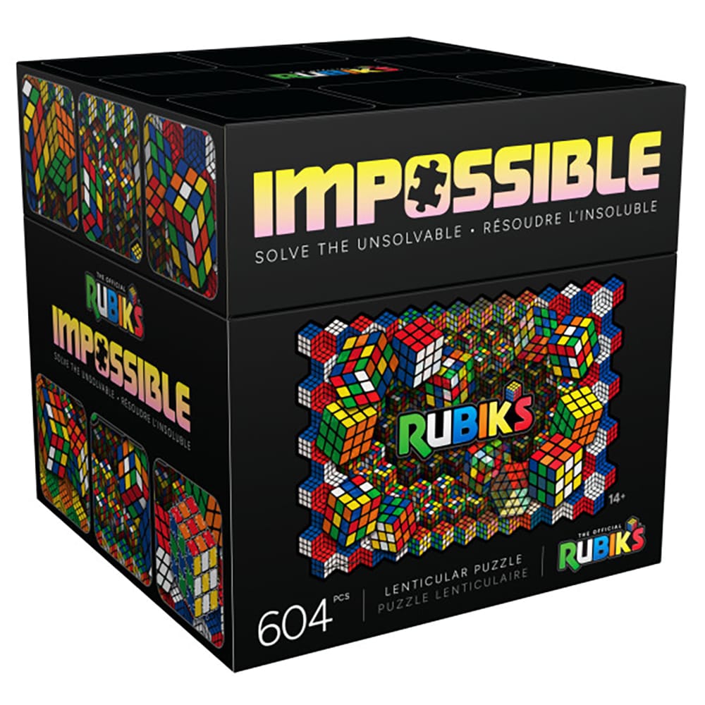 Casse-tête Impossible Rubiks - Puzzle lenticulaire (604 pcs) CASSE-TÊTE - 600 - 900 morceaux