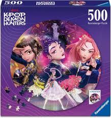 Casse-tête, KPop Demon Hunters - For the fans! (500 pcs) CASSE-TÊTE - 400 - 550 morceaux