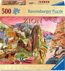 Casse-tête, National Parks Series — Zion National Park (500 pcs) CASSE-TÊTE - 400 - 550 morceaux