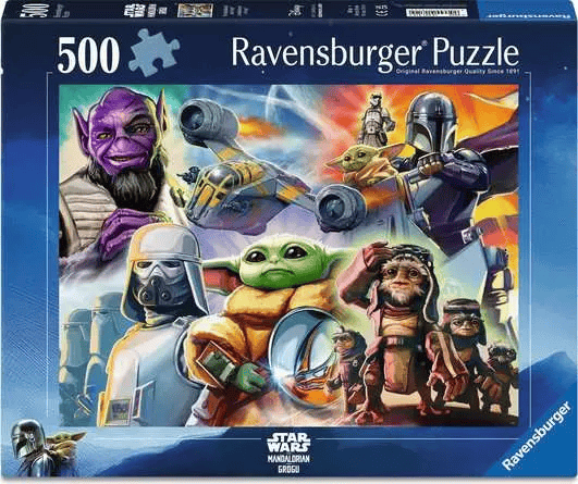 Casse-tête, The Mandalorian and Grogu (500 pcs) CASSE-TÊTE - 400 - 550 morceaux