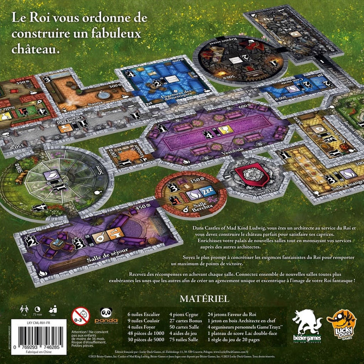 Castles of Mad King Ludwig (FR) JEUX - Stratégie - Stratégie intermédiaire