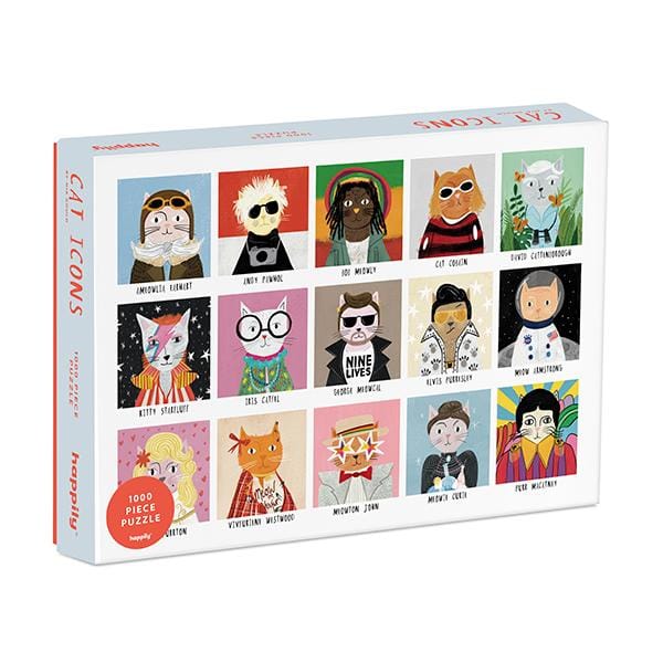 Cat Icons (1000 pcs) CASSE-TÊTE - 1000 morceaux