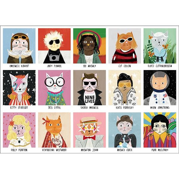 Cat Icons (1000 pcs) CASSE-TÊTE - 1000 morceaux